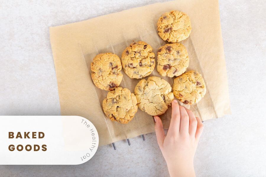 oat milk baked goods cookies