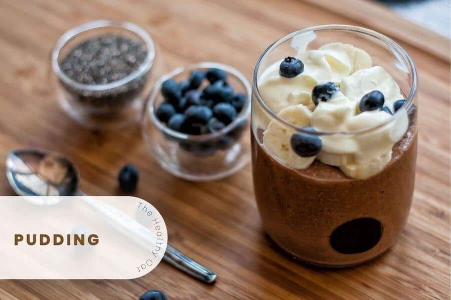 oat milk chocolate pudding