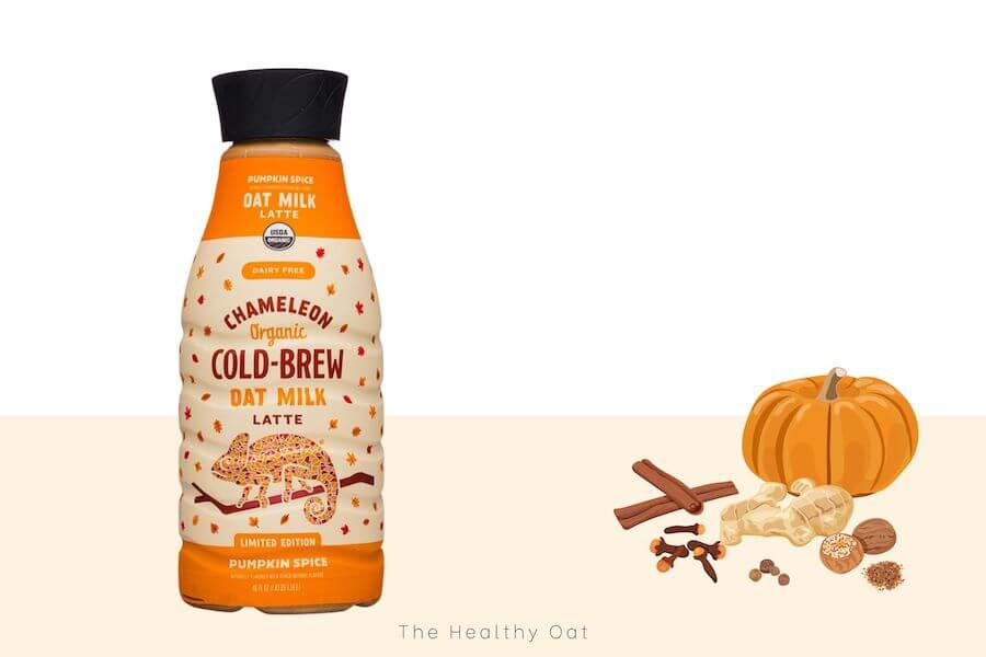 Chameleon cold brew oat milk pumpkin spice