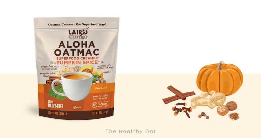 Laird Superfood Aloha Oatmac Pumpkin Spice