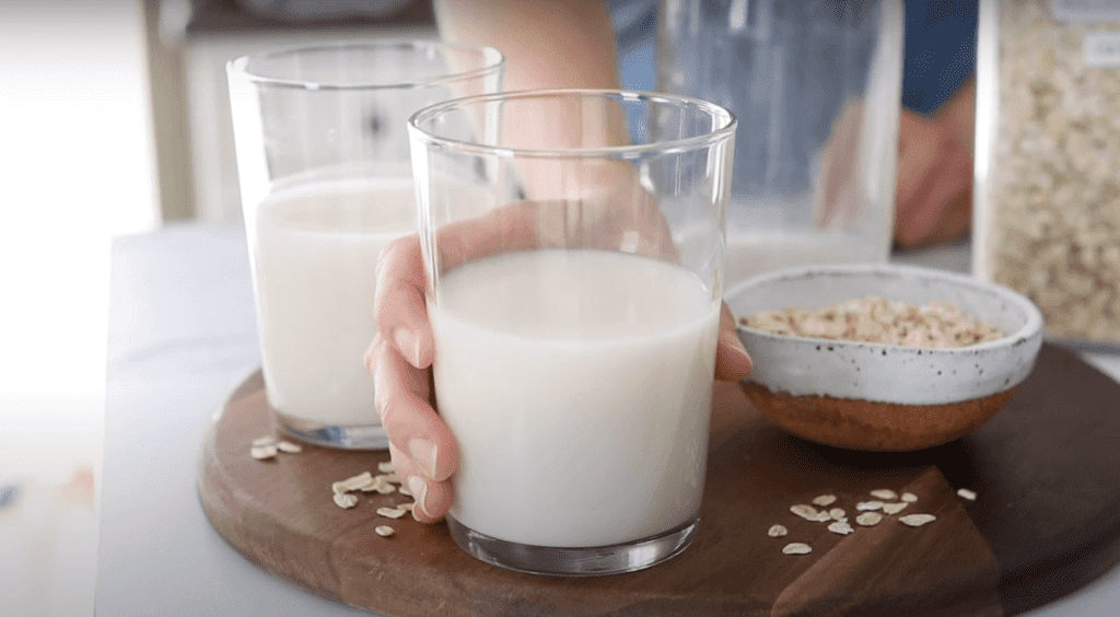 homemade oat milk