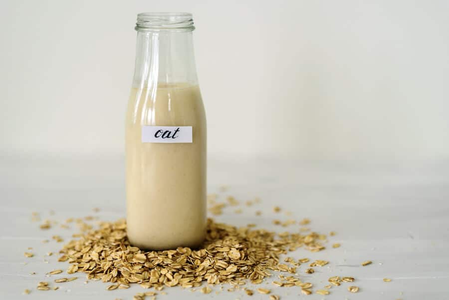 oat milk bottle 