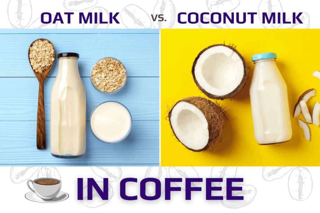 Oat Milk Vs. Coconut Milk In Coffee - The Healthy Oat