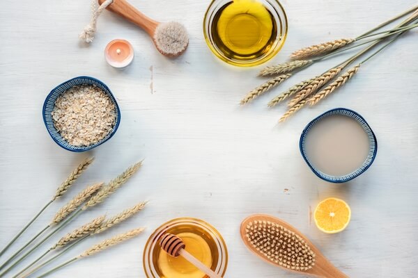 oat face scrub ingredients