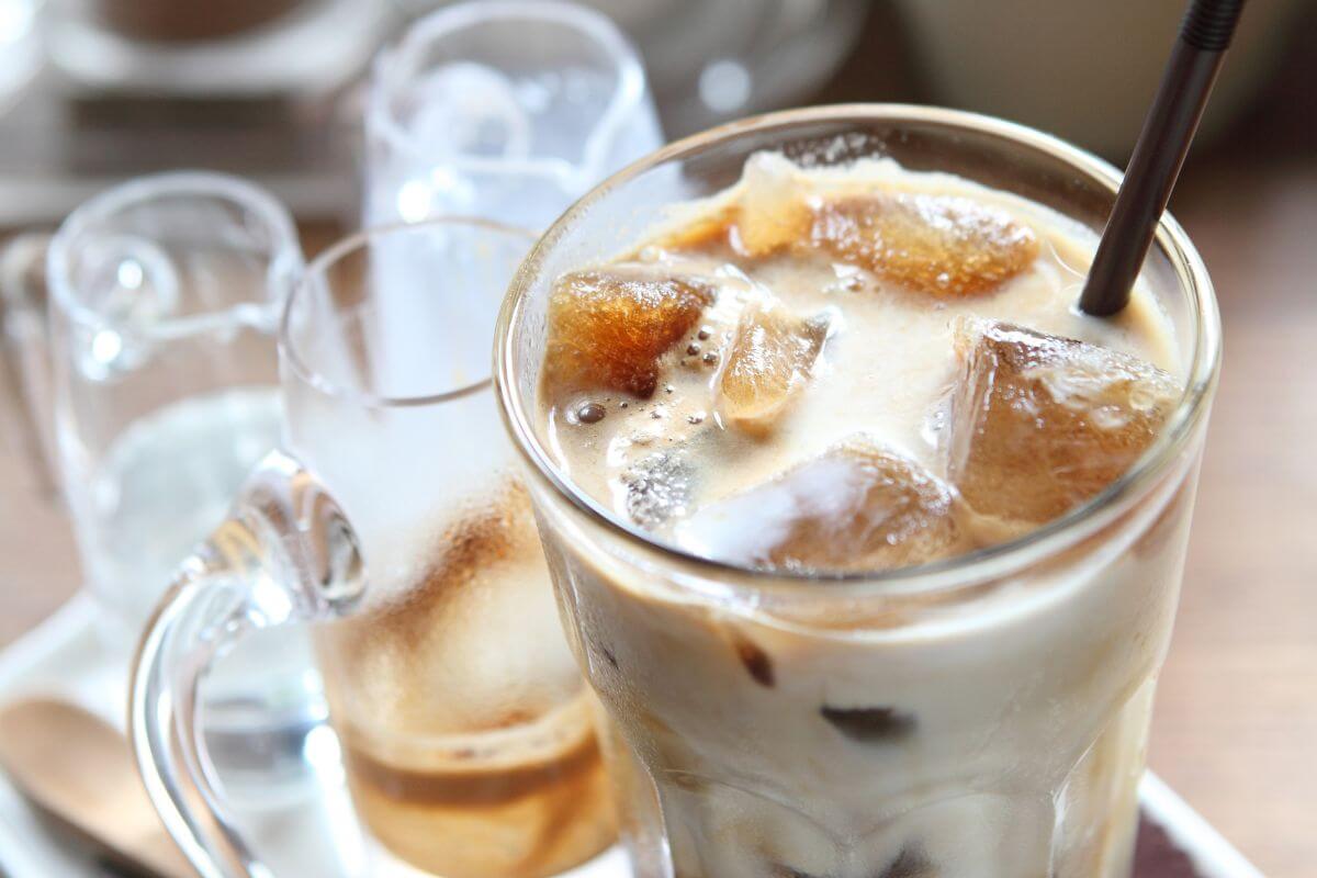 iced coffee cold foam