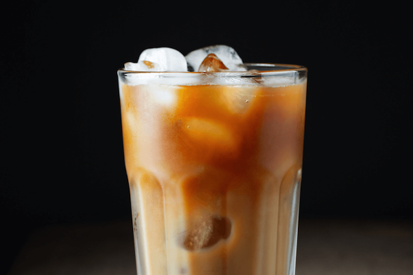 iced coffee with milk