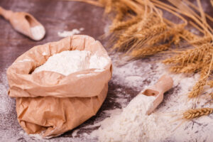 oat flour in a bag